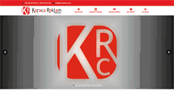 Desktop Screenshot of krcreklam.com